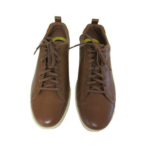 COLE HAAN Grand Modern Craft Lightweight Lace Up 11 1/2 W C36924 Brown Sneakers